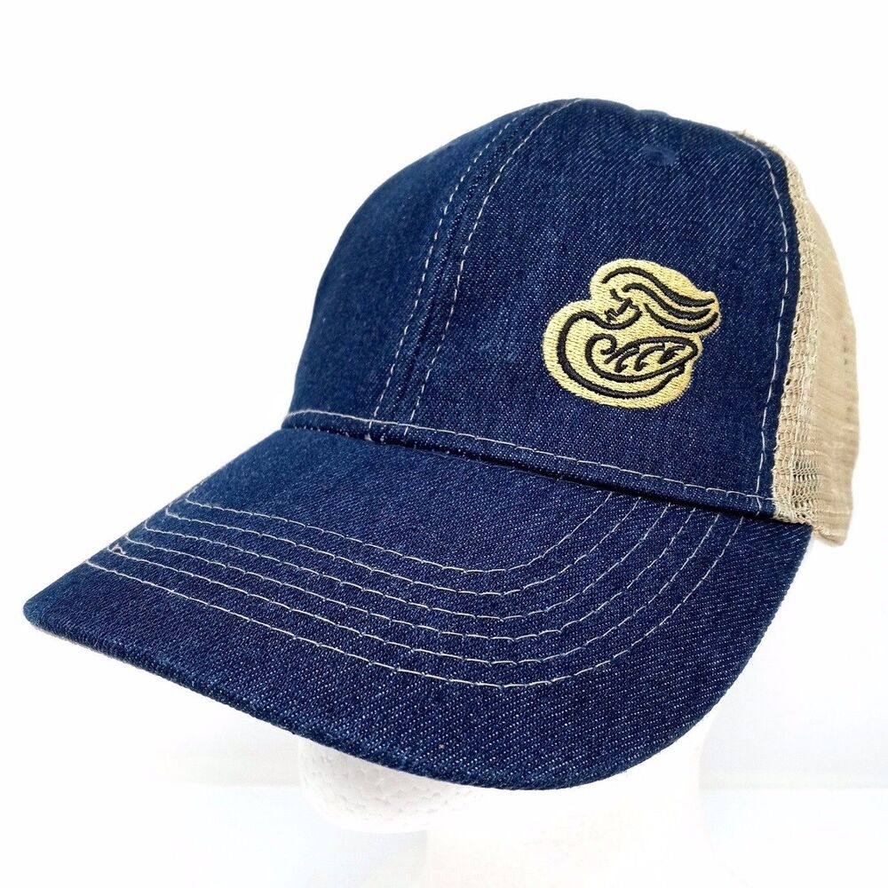Panera Bread Employee Cap Hat Adult Adjustable Denim Mesh Trucker Work Uniform
